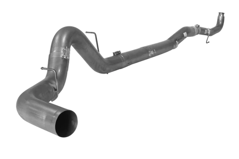 2011-2015 2500/3500 LML Duramax 5" Stainless Downpipe Back Exhaust (v-band clamp)