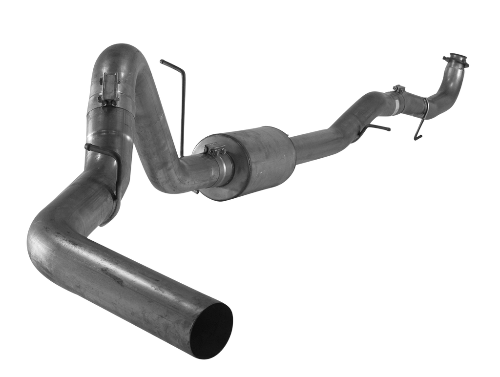 2015.5-2016 2500/3500 LML Duramax 4" Stainless Downpipe Back Exhaust (3 bolt flange)
