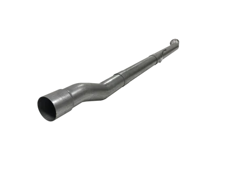 2019+ Cummins 4" Stainless Race Pipe with Muffler