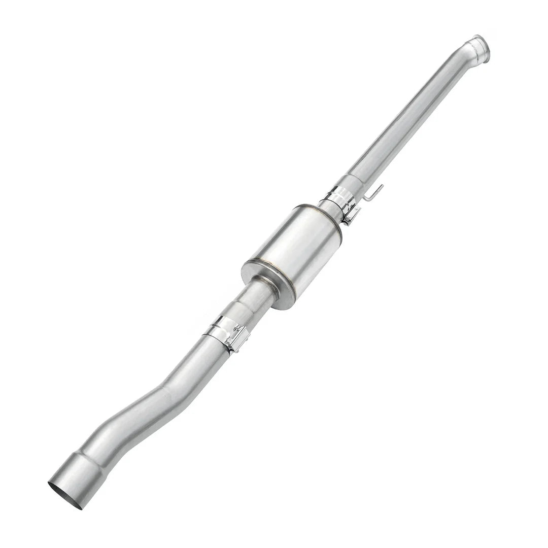 2019+ Cummins 4" Stainless Race Pipe with Muffler