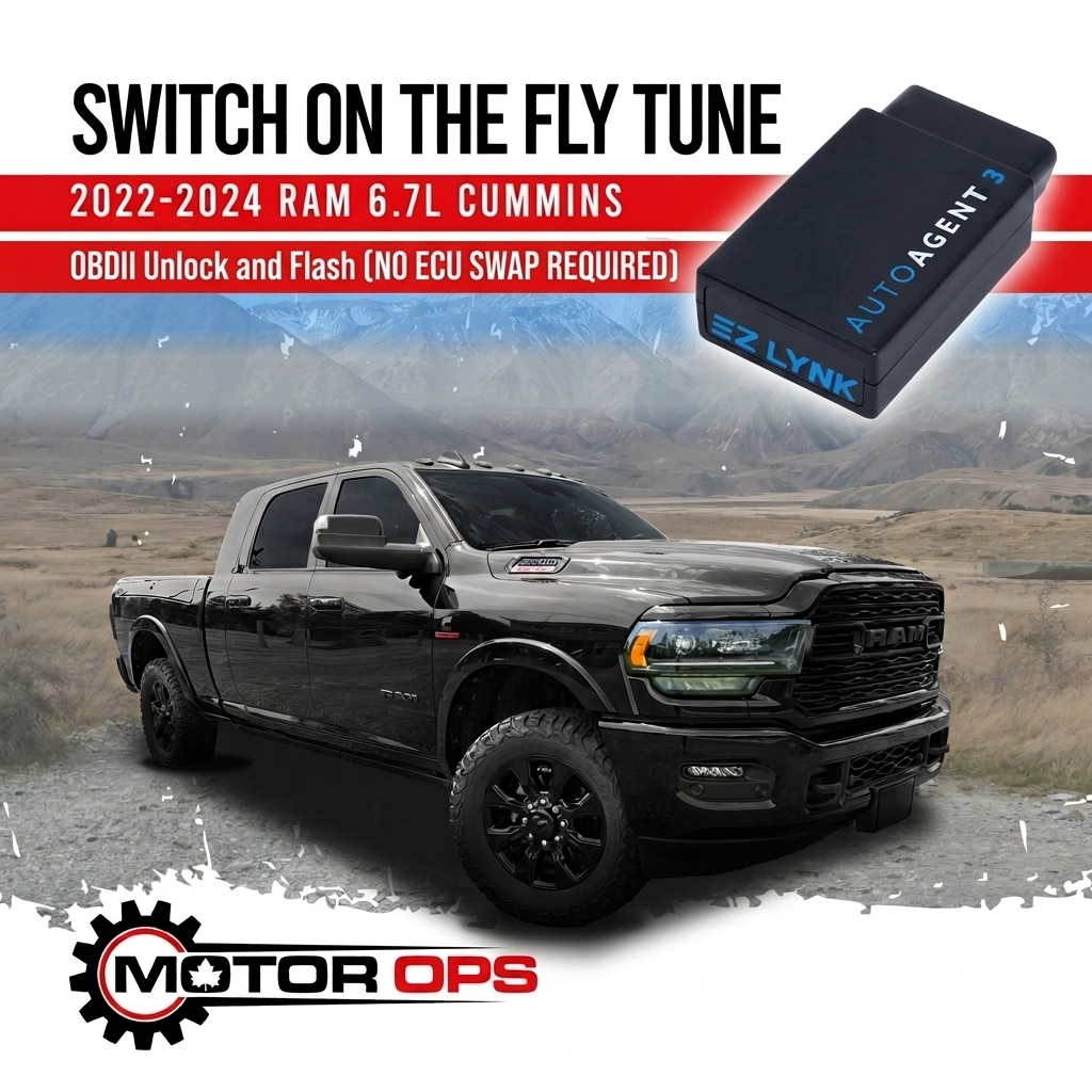 MotorOps Ez Lynk 2022-2024 Cummins SWITCHABLE Support Pack