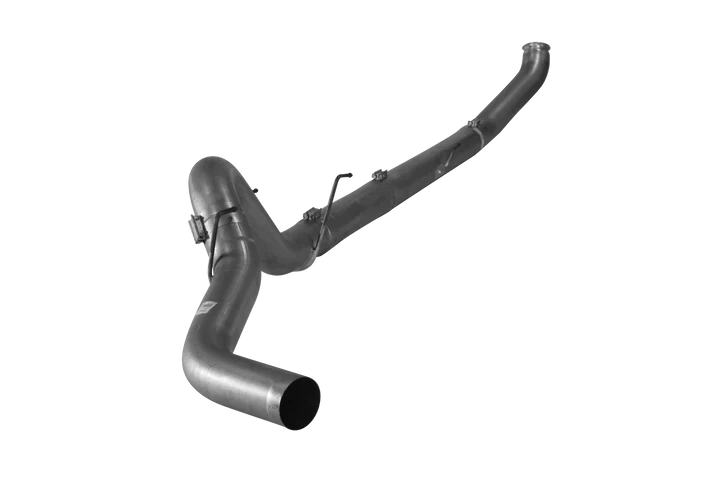 2010-2012 Cummins 4" Stainless Turbo Back Exhaust NO Muffler