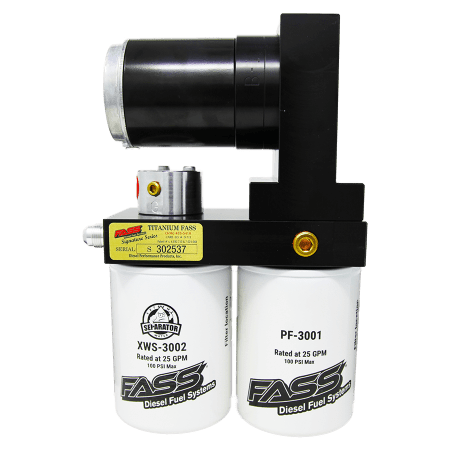 FASS Titanium Signature Series 165 GPH, 2005-2018 and 2021-2023 5.9L and 6.7L Cummins 600-1000hp (TSD07165G)