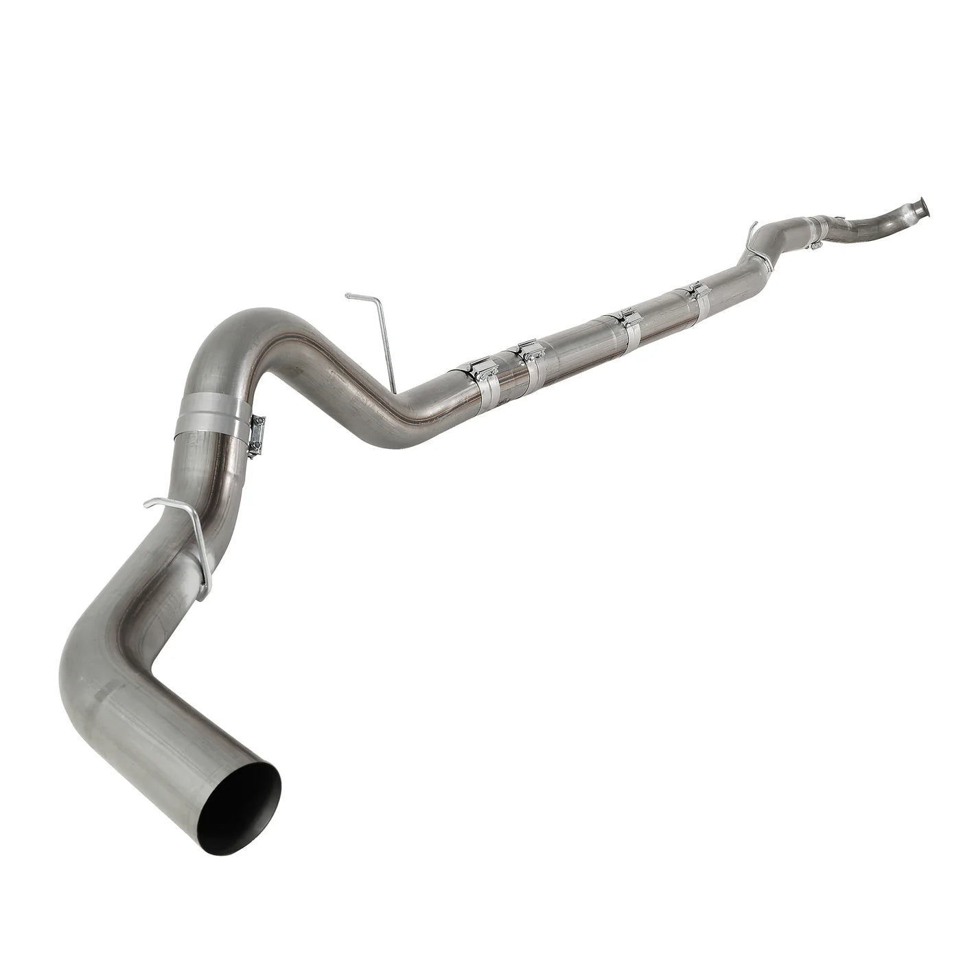 2011-2015 2500/3500 LML Duramax 4" Stainless Downpipe Back Exhaust (v-band clamp)