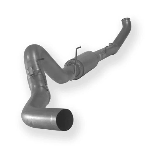 2010-2012 Cummins 5" Stainless Turbo Back Exhaust NO Muffler