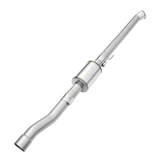 2019+ Cummins 4" Stainless Race Pipe with Muffler