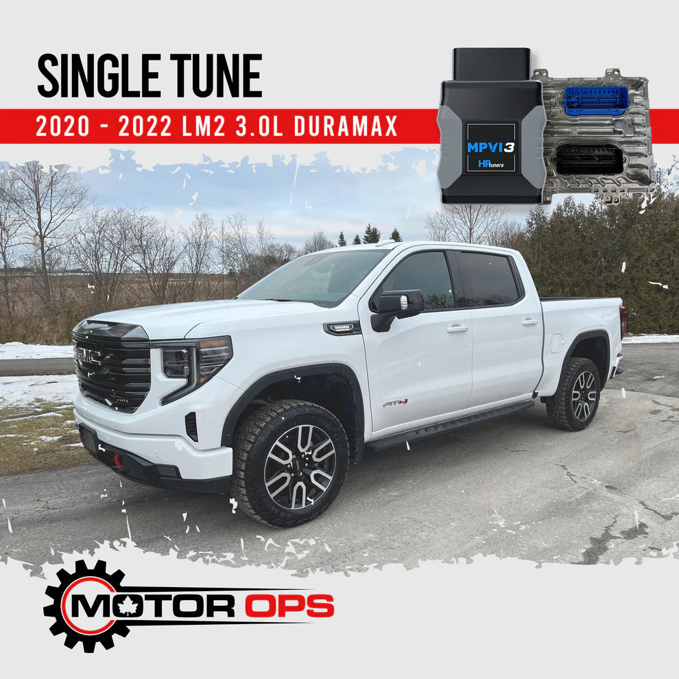 MotorOps HP Tuners 2020- 2022 Duramax 3L LM2 Single Tune