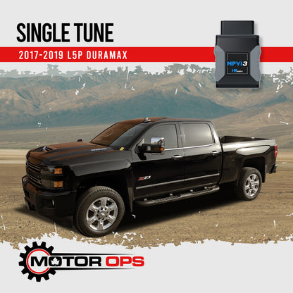 MotorOps HP Tuners 2017- 2019 Duramax L5P Single Tune