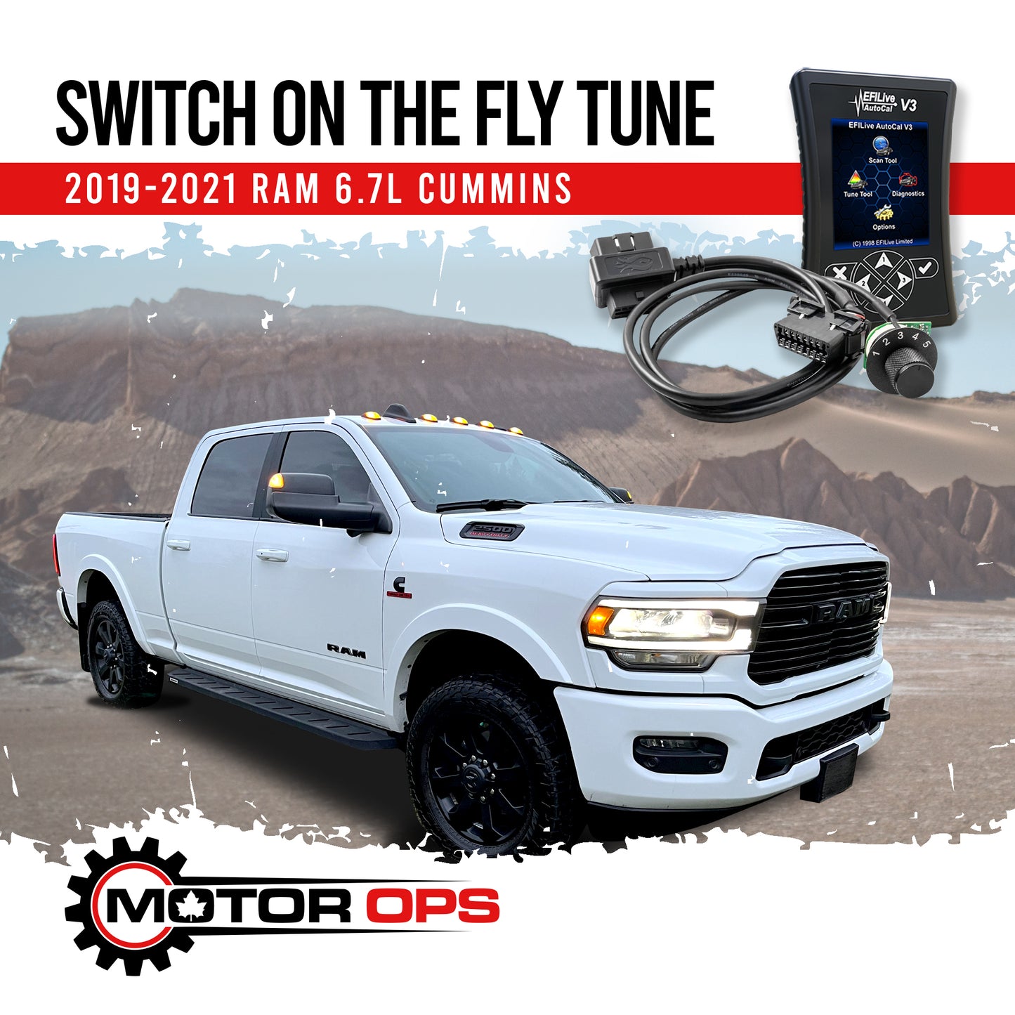 MotorOps EFILive SWITCHABLE 2019-2021 6.7L CMF Cummins Tune