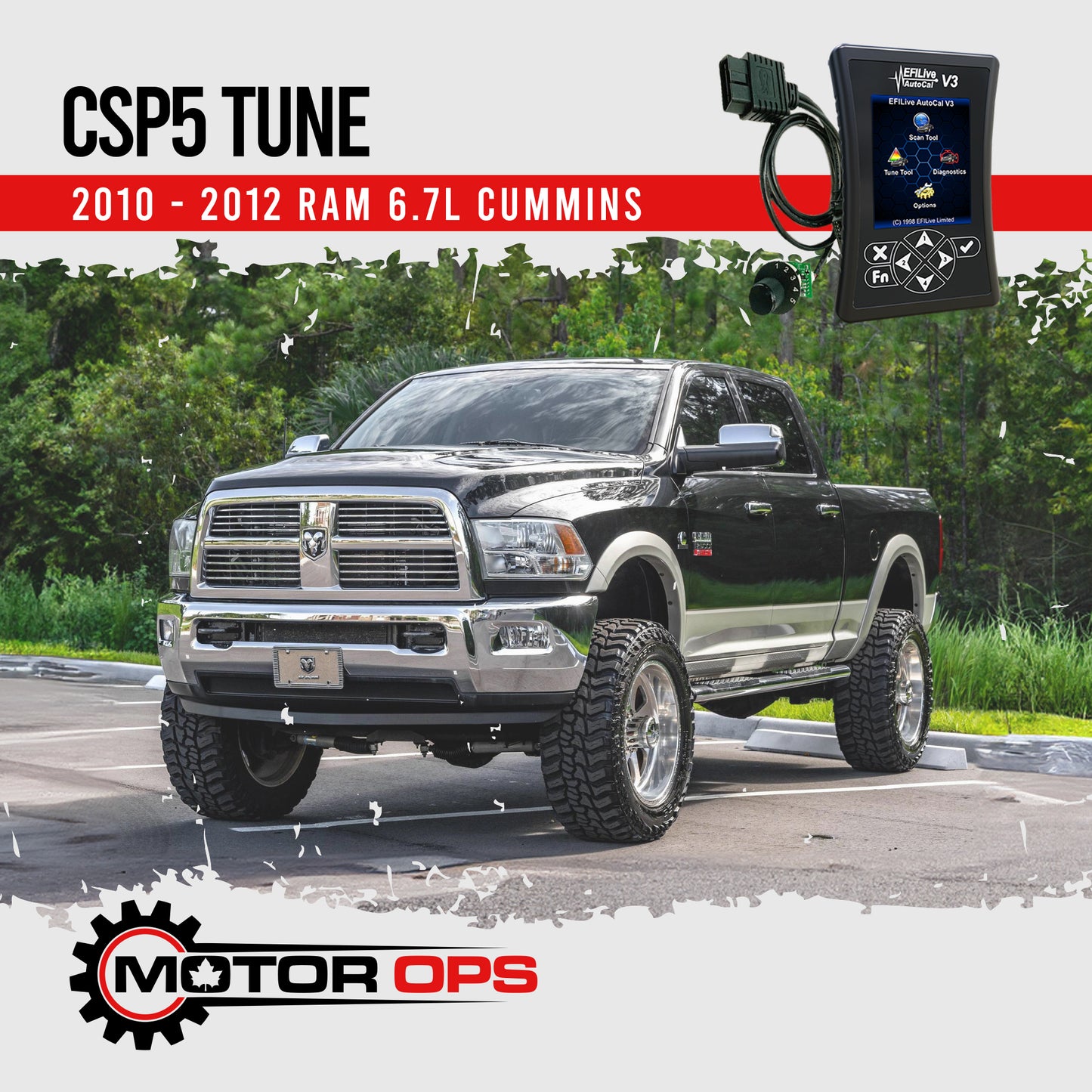 MotorOps EFILive SWITCHABLE 2010-2012 6.7L CMD Cummins Tune