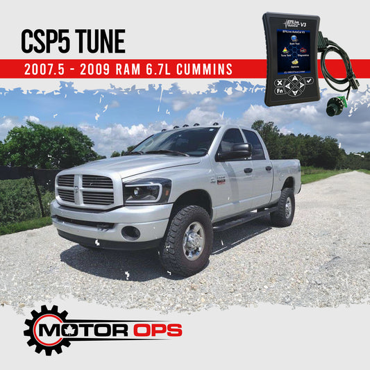 MotorOps EFILive SWITCHABLE 2007.5-2009 6.7L CMC Cummins Tune