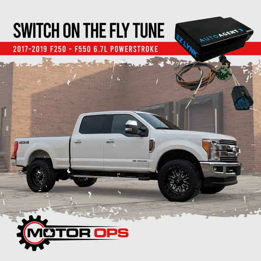 MotorOps Ez Lynk 2015-2019 Powerstroke SWITCHABLE Support Pack