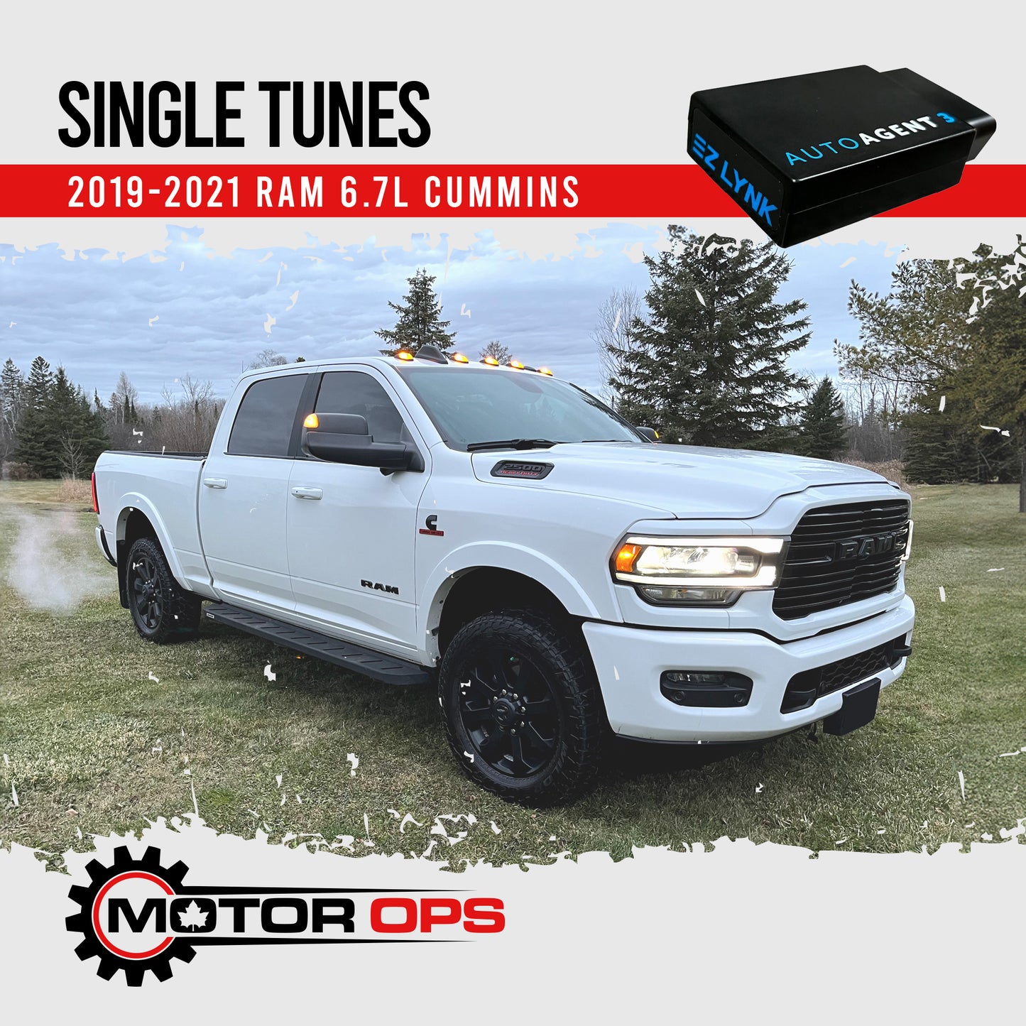 MotorOps Ez Lynk 2019-2021 CMF Cummins Single Support Pack