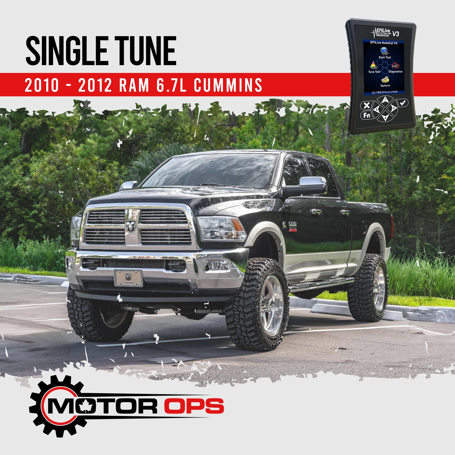 MotorOps EFILive Single 2010-2012 6.7L CMD Cummins Tune