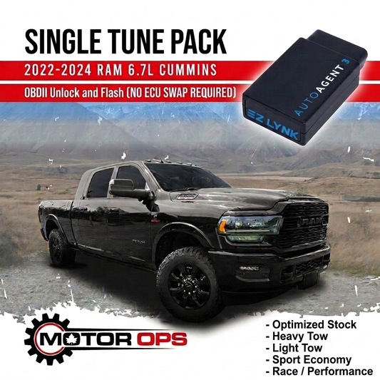MotorOps Ez Lynk 2022-2024 Cummins Single Support Pack