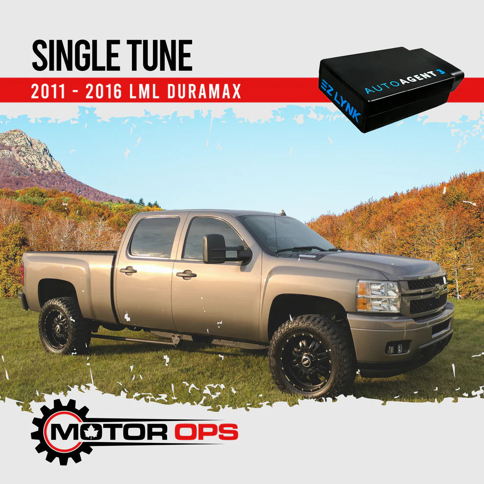 MotorOps Ez Lynk 2011-2016 LML Duramax Single Support Pack